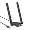 BrosTrend AX1800 USB WiFi 6 Linux, Linux Compatible WiFi Adapter for PC, Raspberry Pi 2+, Supports Ubuntu, Mint, Debian, Kubuntu, Mate, Zorin, Windows 11/10 etc. 2X Long Range Wi-Fi Antennas Dual Band view 1