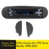 1 Din Car Radio Fascia Frame for Volkswagen New Beetle 1998-2018 Car DVD Player Audio Adapter Bezel Frame Installation Kit Panel view 2