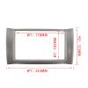 for Chery Kimo (A1) 2007+ J1 (A1) 2009+ Double Din Fascia Car Radio Installation Trim Facia Face Plate Panel CD DVD Frame Bezel view 3