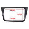 BANDOX 2 Din Car Stereo Radio Fascia for SEAT Altea Toledo 2004+ Left Hand Driver Side DVD Player Frame Dash Trim Panel Installation Kit view 3