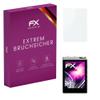 atFoliX Plastic Glass Protective Film compatible with Cowon Plenue D3, 9H Hybrid-Glass FX Screen Protector view 1