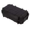 Kuuleyn Portable Tool Box, 8.3x5.2x2.6in Waterproof Shockproof Outdoor Survival Storage Carry Box, Universal Sealed Container Box Explosion Proof for Outdoor Camping (black) view 1