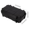 Kuuleyn Portable Tool Box, 8.3x5.2x2.6in Waterproof Shockproof Outdoor Survival Storage Carry Box, Universal Sealed Container Box Explosion Proof for Outdoor Camping (black) view 2