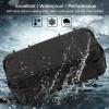 Kuuleyn Portable Tool Box, 8.3x5.2x2.6in Waterproof Shockproof Outdoor Survival Storage Carry Box, Universal Sealed Container Box Explosion Proof for Outdoor Camping (black) view 3