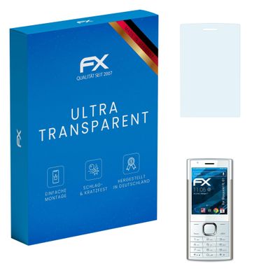 atFoliX Screen Protection Film compatible with Blaupunkt FL 01 Screen Protector, ultra-clear FX Protective Film (3X)