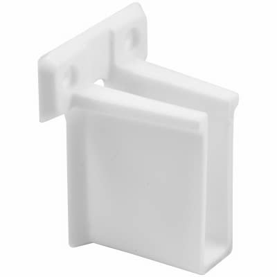 N 7016 Wire Shelf End Bracket-White, 2-Pk. - Quantity 6