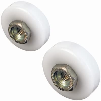 M 6202 Shower Door Roller, 7/8 in. and 3/4, 4-Pk. - Quantity 6
