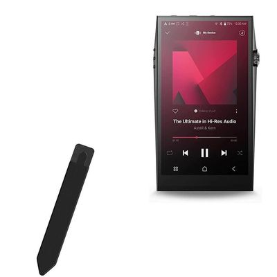 BoxWave Stylus Pouch Compatible with Astell & Kern A&Ultima SP3000 - Stylus PortaPouch, Pen Stylii Holder Carrier Portable Self-Adhesive - Jet Black