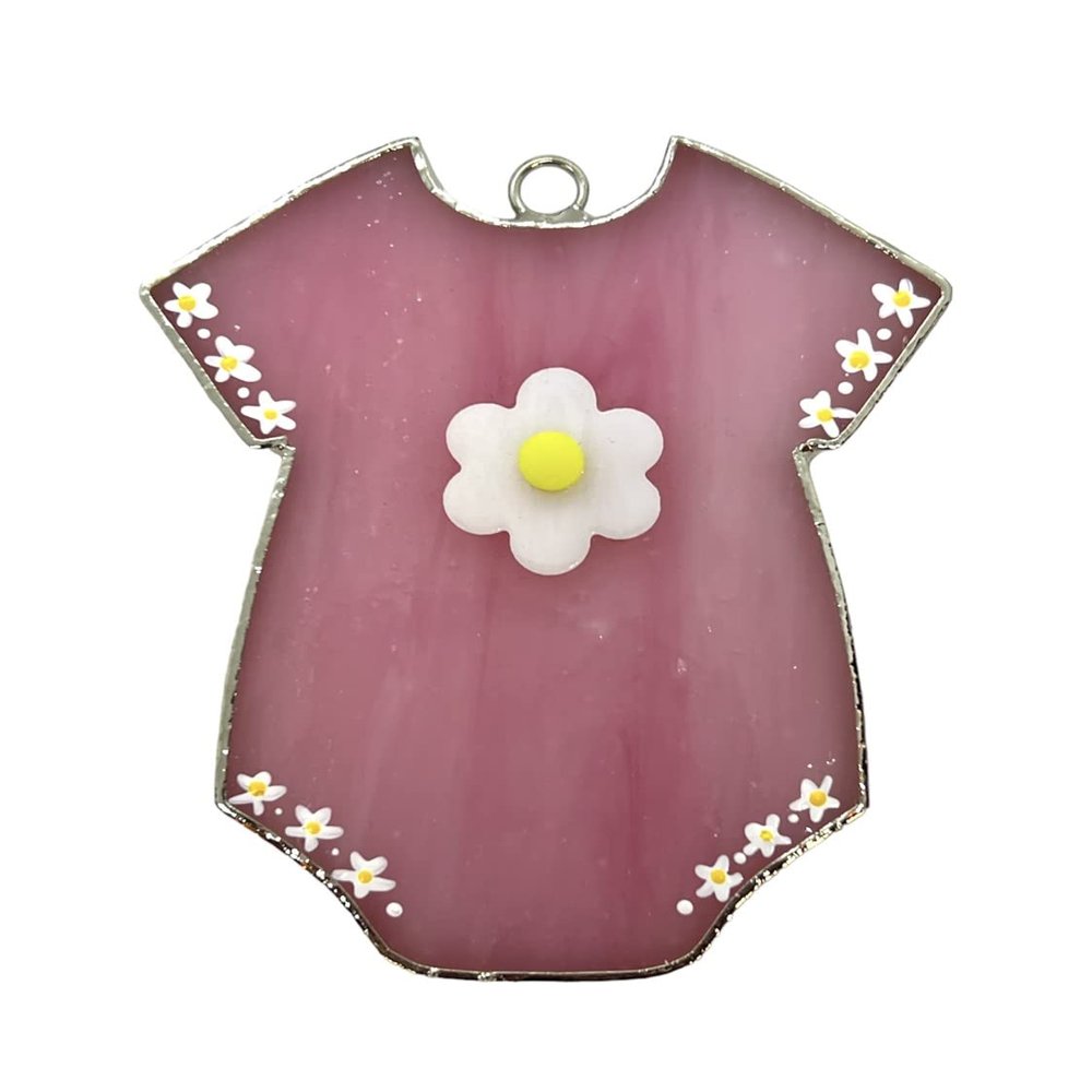 Switchables Glass Cover: GIRL ONESIE (Baby Girl Gift/Nursery/Baby Shower Girl)