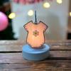 Switchables Glass Cover: GIRL ONESIE (Baby Girl Gift/Nursery/Baby Shower Girl) view 2