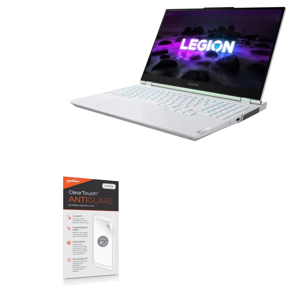 BoxWave Screen Protector Compatible with Lenovo Legion 5i (15 in - 82JK) - ClearTouch Anti-Glare (2-Pack), Anti-Fingerprint Matte Film Skin