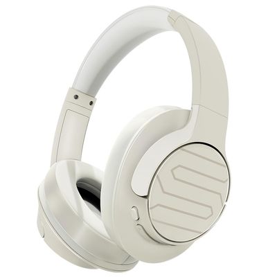 Soul Ultra Wireless 2 - Wireless Over Ear Bluetooth Headphones, Foldable Design with Comfortable Protein Earpads,USB-C Quick Charging, 65 hrs Playtime,Low Latency,Deep Bass,for Travel,Sport,Gym -Beige