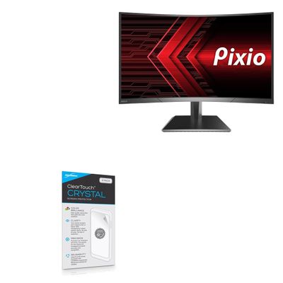 BoxWave Screen Protector Compatible with Pixio PXC273 - ClearTouch Crystal (2-Pack), HD Film Skin - Shields from Scratches
