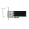 10G Ethernet Network Card, 10Gb Quad-Port SFP+, 10Gbe LAN PCI-E with Intel XL710-BM1, 4 * 10Gbps Ports Computer Adapter Support Windows Server/Linux/Vmware,Tall&Short Bracket for Gaming, Office view 1