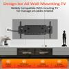 Elecpow in Wall Cable Management Kit, Hide TV Power Cables & Low Voltage Wires Behind The Wall, Recessed Outlet for Wall Mounting TV view 2