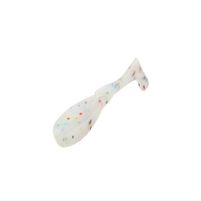 13 FISHING - Micro Vertigo Minnow - Panfish Plastics - Wonder Bread - 6 Baits Per Pack - MVM-WB