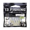 13 FISHING - Micro Vertigo Minnow - Panfish Plastics - Wonder Bread - 6 Baits Per Pack - MVM-WB view 2