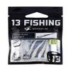 13 FISHING - Jeffrey - Panfish Plastics - Wonder Bread - 6 Baits Per Pack - JF-WB view 2