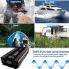 Pure Sine Wave 3500W/4500W/7000W/10000W( Peak) Power Inverters DC12V/24V to AC110V/ 220V Pure Sine Wave Converter with LCD Display, Universal Socket, Cooling Fans ,12vto110v-7000W view 3