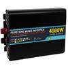 Inverter 1600W/2800W/4000W/5000W Pure Sine Wave,Pure Sine Wave Car Power Inverter,Car Converter DC 12V/24V to AC 110V/ 220V,with LCD Display,Universal Socket,Cooling Fans ,4000w-24vto110v view 1
