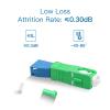 Duogalia 10-Pack SCAPC Male to LCUPC Female Singlemode Adapter Fiber Optic Connector FTTH Convertor for Visual Fault Locator view 3