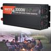 2000W/3000W/4000W/5000W/6000W Pure Sine Wave Power Inverter DC12V/24V to AC110V/220V Car Converter with LCD Display, 2 Universal Socket ,USB Port,2 Fans -Black Aluminum Body,3000W-24Vto220V view 1