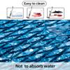 FOCEAN Boat Flooring EVA Foam Boat Decking Faux Teak Marine Flooring Marine Mat Sheet for Motorboat RV Yacht Kayak Surfboard, 94.5''x 23.6'', Camo Lake view 4