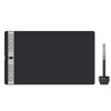 2023 HUION Inspiroy 2 Large Drawing Tablet, 10x6inch Art Tablet with Scroll Wheel 3-Set 8 Customized Keys Battery-Free Stylus, Graphics Tablet for Drawing, Design, Work with Mac, PC & Mobile, Black view 1