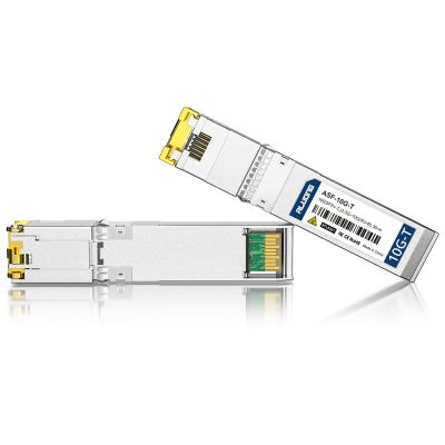 Alwong 4 PCS 10GBASE-T SFP+ Transceiver, Multi-Rate 2.5/5/10G SFP+ to RJ45 Copper Module Compatible with Cisco SFP-10G-T-S, Ubiquiti UniFi UF-RJ45-10G, Meraki, MikroTik S+RJ10, Netgear, D-Link etc.