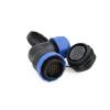 ZBLZGP SD28 22 Pin Connector Quick Disconnect Panel Mount Plug Socket Waterproof Circular LED Power Lighting Outdoor 5A Bulkhead Industrial Aviation Connector view 3
