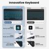 BLUTLOTUS Keyboard Case for iPad Air 11 Air 5th 4th Generation 10.9 inch, Pro 11 1st/2nd/3rd/4th, 360 Rotatable Magnetic Case with Pencil Holder Groove, 7 Color Backlit Wireless Keyboard (Black) view 3