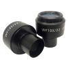 JUIYU Microscope Accessories Kit WF10X/22 Biological Microscope Eyepiece Wide Field High Eyepoint Optical Lens Coating Mounting Size 23.2mm Diopter Adjustment Microscope Slides (Color : 1 Piece) view 4