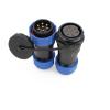 ZBLZGP SD28 7 Pin Waterproof Connector Docking Electrical Cable Power LED Light Bulkhead Connector Plug Socket Panel Mount Industrial Aviation 25A view 3