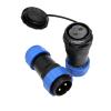 ZBLZGP SD28 2 Pin Docking Connector Electrical Waterproof Equipment LED Light Wire Aviation Cable Connector Male Female Panel Mount Plug Socket 45A view 2