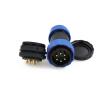 ZBLZGP SD28 6 Pin Bulkhead Connector Industrial Power Outdoor Plastic Aviation Waterproof IP68 Male Female Plug Panel Socket Electrical 25A Connector view 1