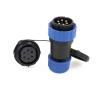 ZBLZGP SD28 6 Pin Bulkhead Connector Industrial Power Outdoor Plastic Aviation Waterproof IP68 Male Female Plug Panel Socket Electrical 25A Connector view 2