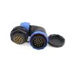 ZBLZGP SD28 16Pin 10A Waterproof Connector Male Female Plug Circular Socket Panel Mount Wire Cable Power LED Dustproof Auto Connector view 2