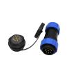 ZBLZGP SD28 9 Pin Connector Waterproof Power Supply Panel Mount Plug Socket Aviation Bulkhead Industrial Circular Power 28mm Connector view 3