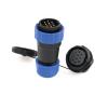 ZBLZGP SD28 10 Pin Waterproof Aviation Connector LED Light Cable Wire Power Bulkhead Connector Plug Socket Male Female Panel Mount Electrical view 2