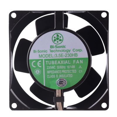 3.5E-230HB AC230V 9238 92 * 92 * 38mm 0.15/0.14A 2600/3000RPM Industrial Axial Cooling Fan
