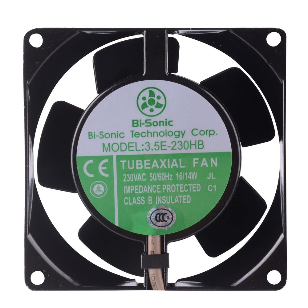 3.5E-230HB AC230V 9238 92 * 92 * 38mm 0.15/0.14A 2600/3000RPM Industrial Axial Cooling Fan
