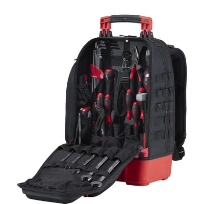 WIHA Werkzeugrucksack mechanic 43-tlg. Portable Tools Bag Tool Box