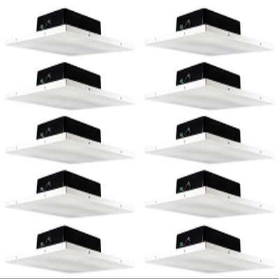 Rockville 10 DCS8T 70V Commercial Drop Ceiling Tile Speakers 4 Office/Restaurant