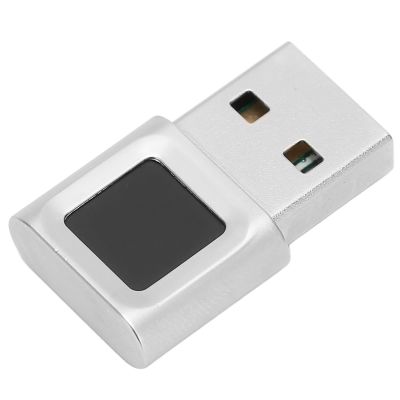 USB Fingerprint Reader for Hello, Portable Security Key Biometric Fingerprint Scanner 0.5 Seconds 360 Degree Detection, for 10/11 32/64 Bits