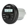 Kicker Weather-Resistant Gauge Style Bluetooth Marine Digital Media Receiver Bundle Combo with (QTY 4) 6.5" 2-Way 195W Max Coaxial Marine LED Speakers w/ White Grilles, 16-Gauge Wire, 22" Antenna view 2