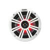 Kicker Weather-Resistant Gauge Style Bluetooth Marine Digital Media Receiver Bundle Combo with (QTY 4) 6.5" 2-Way 195W Max Coaxial Marine LED Speakers w/ White Grilles, 16-Gauge Wire, 22" Antenna view 3