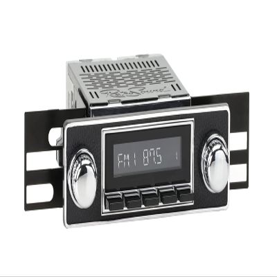Classic Car Stereo Compatible with 1969-77 Alfa Romeo Spider (LCB-M4-503-06-76AR4) Includes Bluetooth, HD, SiriusXM Ready, AM/FM