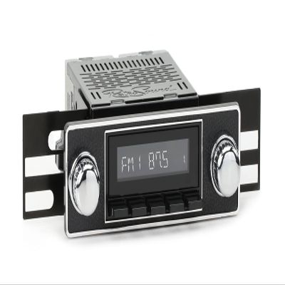 Classic Car Stereo Compatible with 1969-77 Alfa Romeo Spider (LB-M4-503-06-76AR4) Includes Bluetooth, HD, SiriusXM Ready, AM/FM