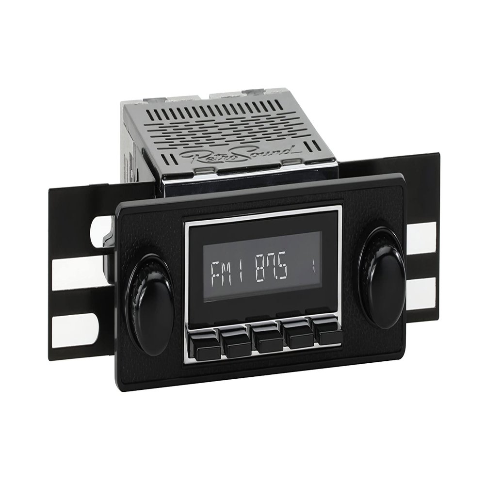 Classic Car Stereo Compatible with 1969-77 Alfa Romeo Spider (LCB-M4-403-36-96AR4) Includes Bluetooth, HD, SiriusXM Ready, AM/FM