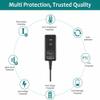 J-ZMQER AC Adapter Compatible with Kensington K33972US K33970EU USB 3.0 Universal Docking Station view 2
